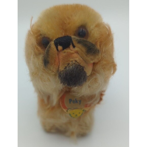 VTG Steiff Mohair Lot of 3 Dogs Peky Floppy Snobby, Floppy Cockie - Picture 14 of 16